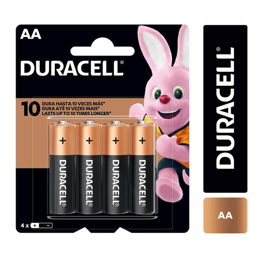 Duracell Pila AA x 4 Unidades, , large image number 0