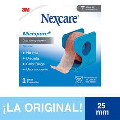Nexcare¿ Cinta Adhesiva Micropore Piel 25mm x 9,1mts