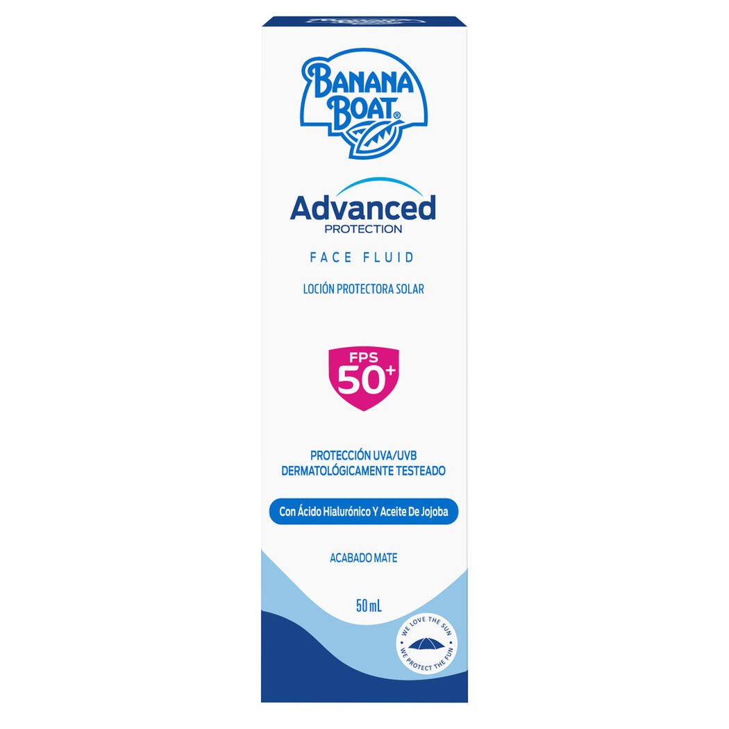 Protector Solar Banana Boat Face Fluid Mate FPS 50 50 mL, , large image number 0