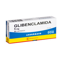 Glibenclamida 5 mg x 60 Comprimidos ANDROMACO S.A.