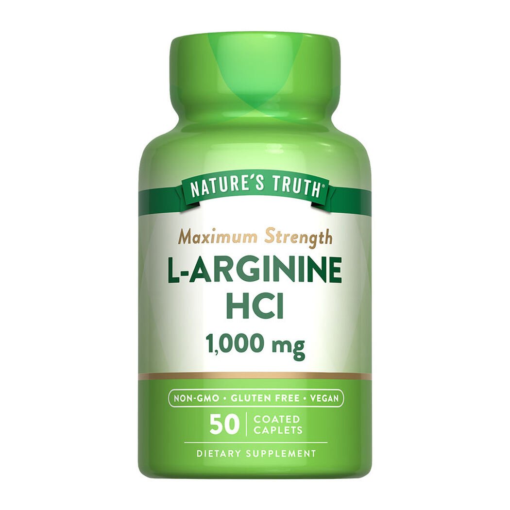 L-Arginina 1000mg Nature's Bounty 50 C&aacute;psulas, , large image number 0