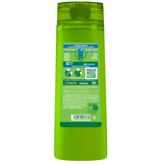 Fructis Shampoo Frescura Vitaminada x 350 mL, , large image number 3