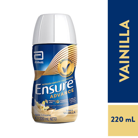 Ensure Advance Vainilla 220 Ml, , large image number 0