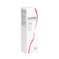 Alopek 5 % x 100 g Espuma Tópica