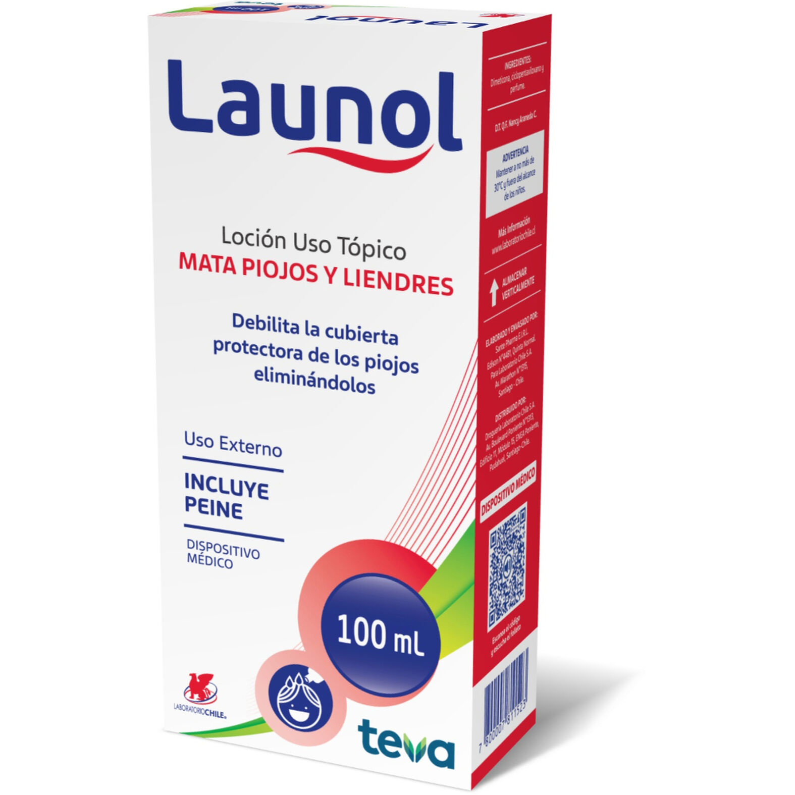 Locion Launol 100Ml | Farmacias Ahumada