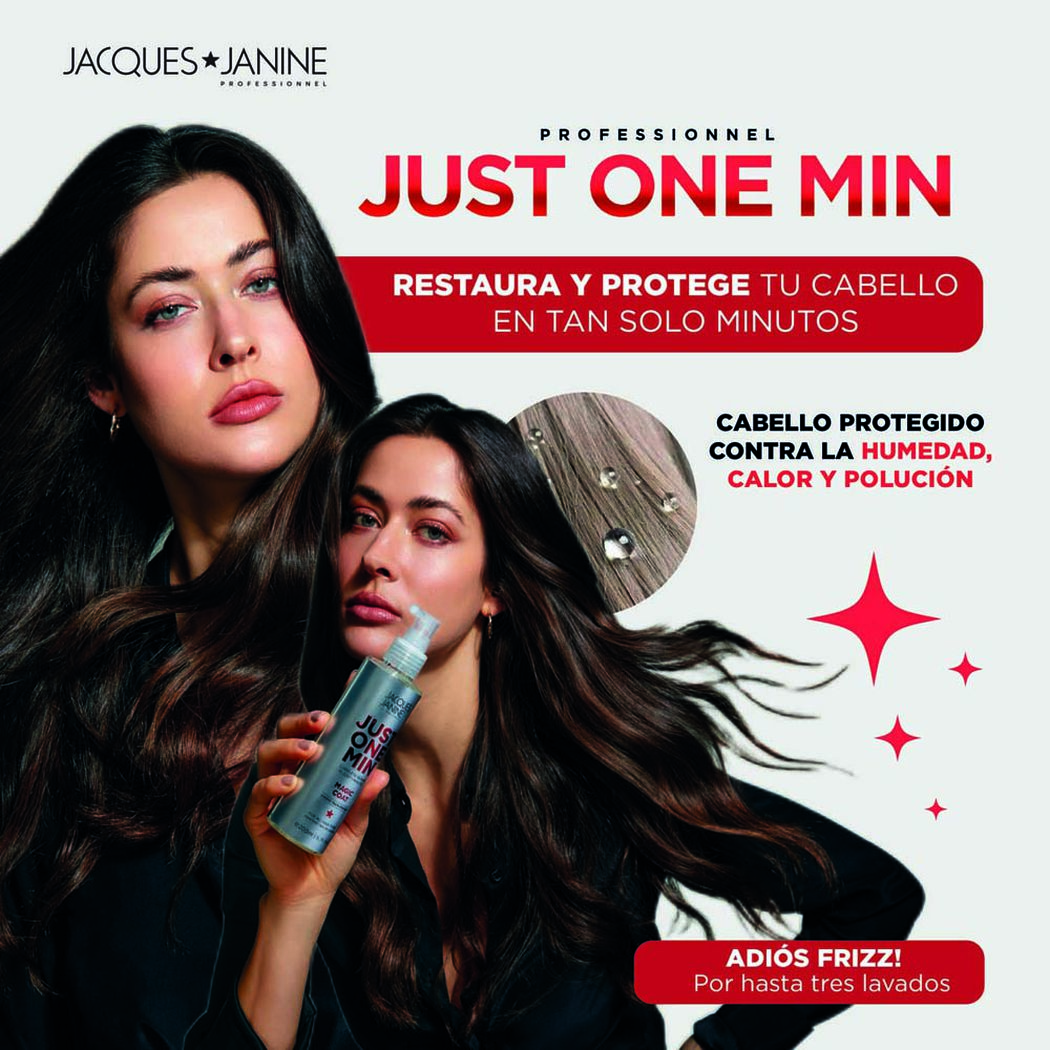 Mascara Jacques Janine Just One Minute Reparadora 80g, , large image number 1
