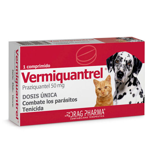 Vet. Vermiquantrel 50 Mg. Caja 1 Comp., , large image number 0