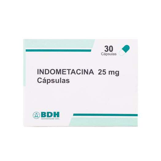 Indometacina 25 mg x 30 Cápsulas BPH S.A., , large image number 0