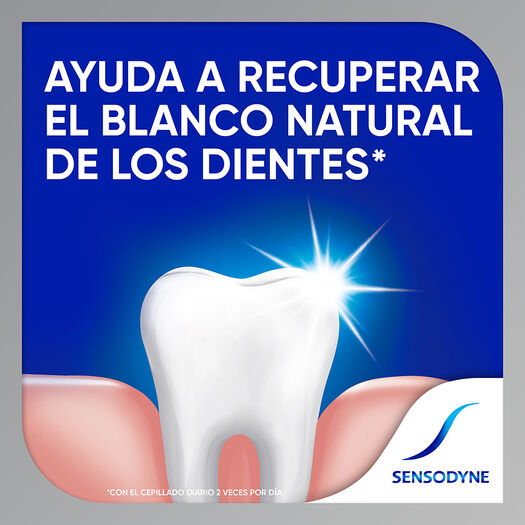 Sensodyne Rápido Alivio Blanqueador Crema Dental para Dientes Sensibles, 100g, , large image number 4