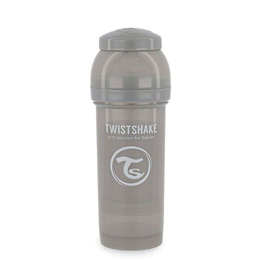 Mamadera Twistshake Anticólico Gris 260 mL, , large image number 0