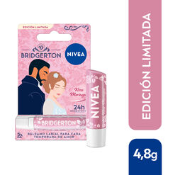 B&aacute;lsamo Labial Nivea Rose Meringue Edici&oacute;n Limitada Bridgerton