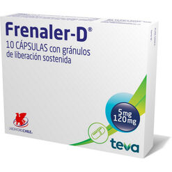 Frenaler-D x 10 Cápsulas con Gránulos de Liberación Sostenida