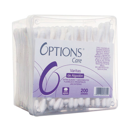 Cotonitos Options Caja 200 un, , large image number 0