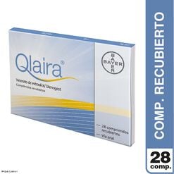 Qlaira x 28 Comprimidos Recubiertos