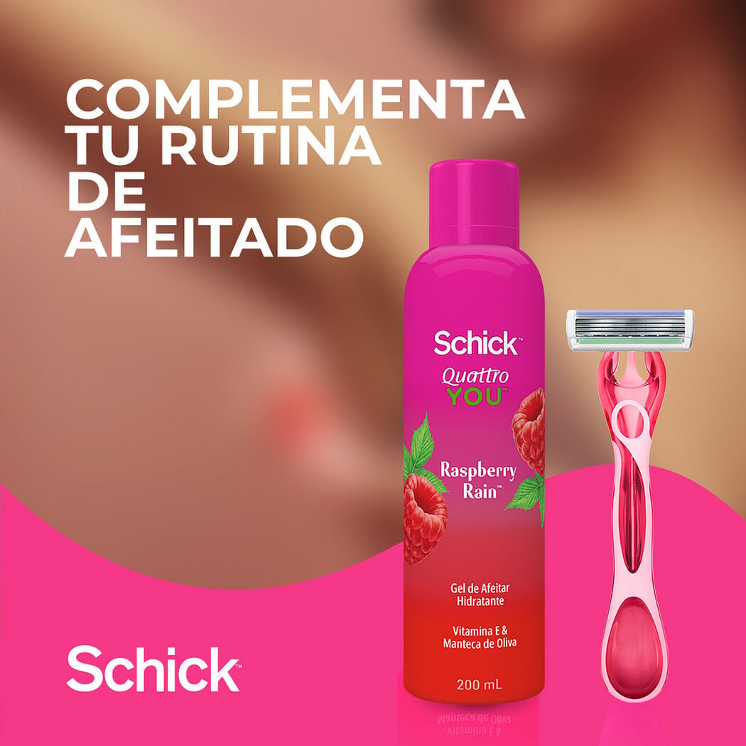 Gel de Afeitar Schick Raspberry 200 mL, , large image number 2