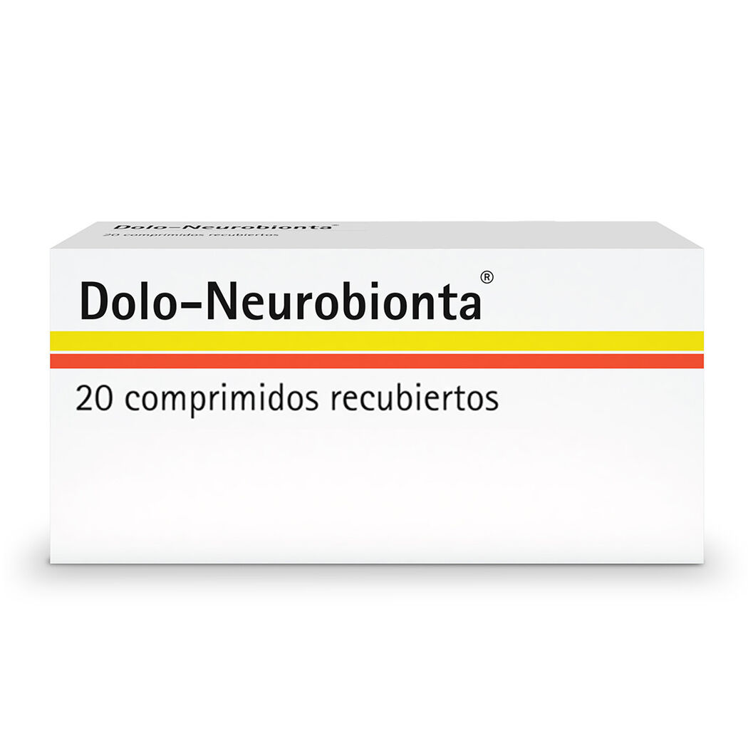 Dolo Neurobionta Diclofenaco 20 comprimidos recubiertos, , large image number 0