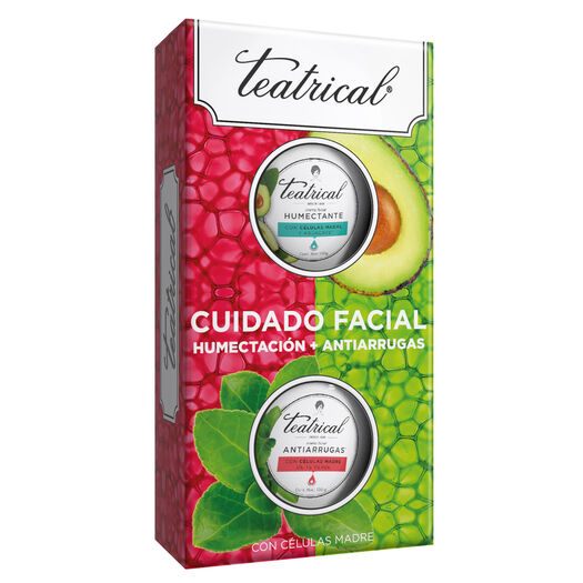Pack Teatrical Crema Humectante 200Gr + Crema Antiarrugas 100Gr, , large image number 1