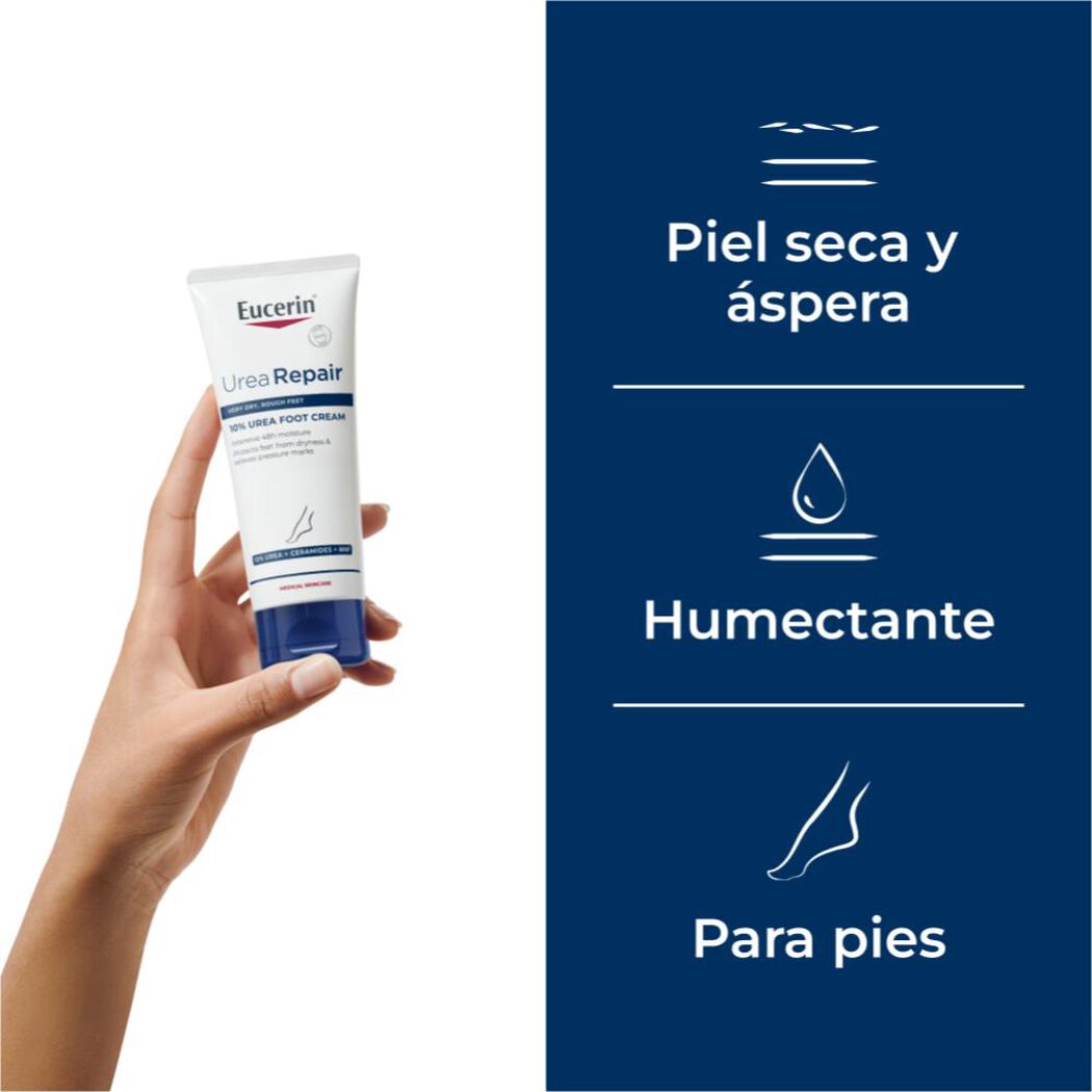 Crema Pies Eucerin 10% Urea 100 mL, , large image number 2
