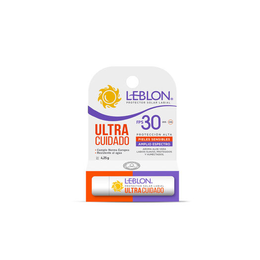 Labial Bloqueador Solar Leblon Ultra cuidado FPS30+ 4,25 ml, , large image number 0