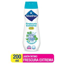Jabón Líquido Íntimo Nosotras Frescura Extrema Hierbabuena 150 mL