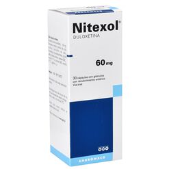 Nitexol 60 mg x 30 Cápsulas Con Gránulos Con Recubrimiento Entérico