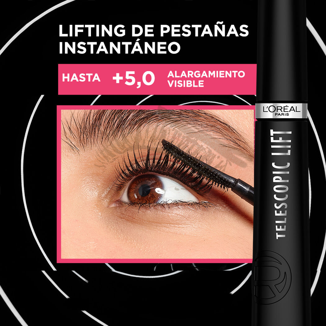 Máscara De Pestañas Telescopic Lift - Black Washable, , large image number 3