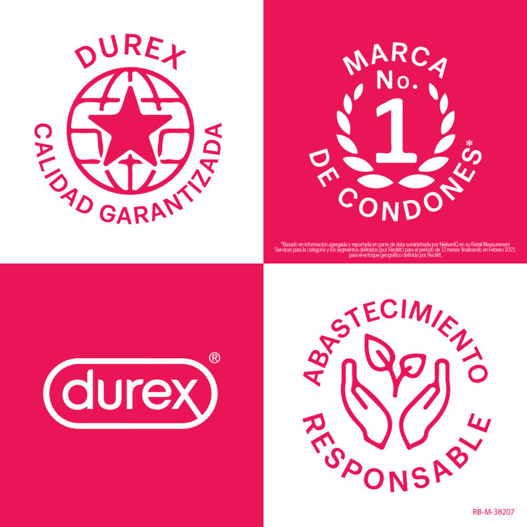 Durex Condones Máximo Placer 3 unidades, , large image number 3