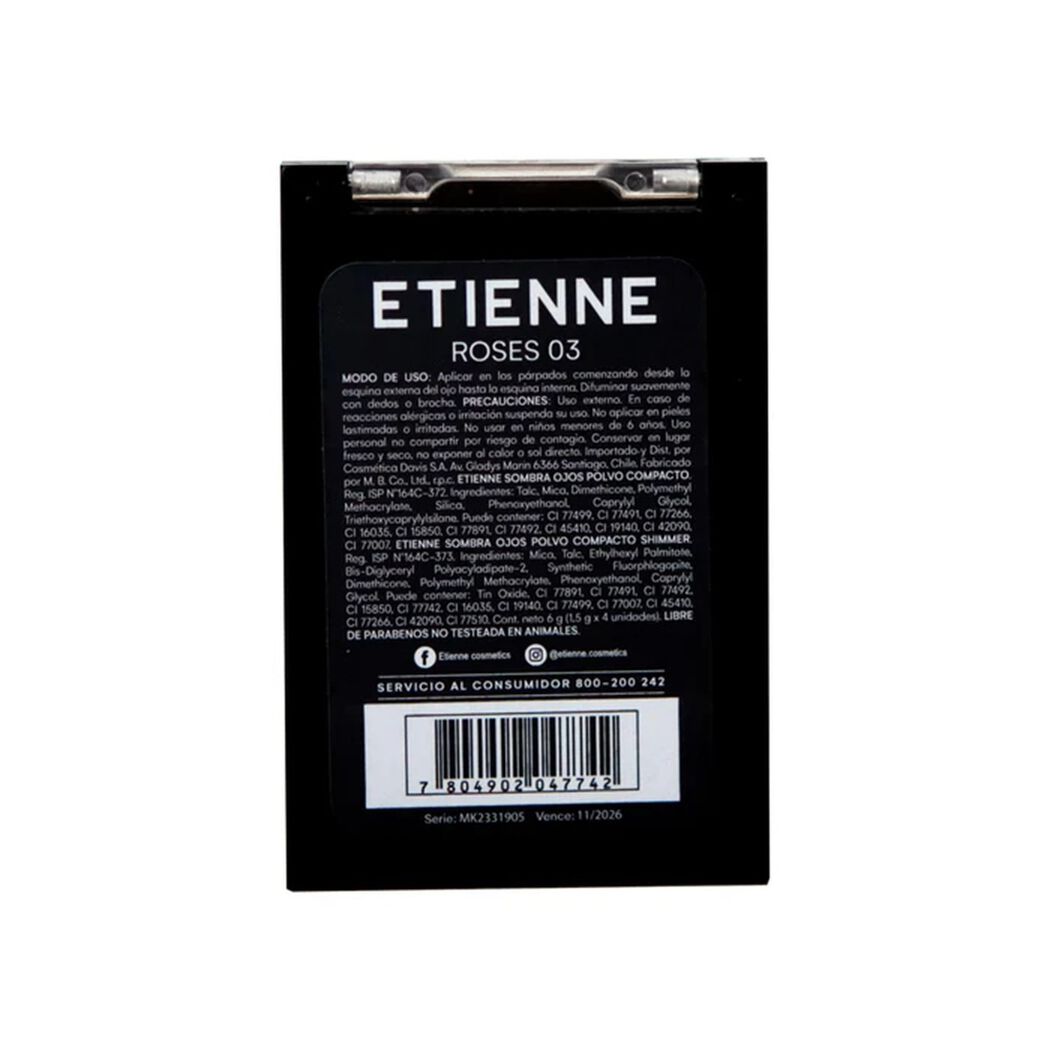 Etienne Sombras X4 Professional N&deg;03 Roses, , large image number 2