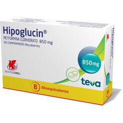 Hipoglucin 850 mg x 30 Comprimidos Recubiertos