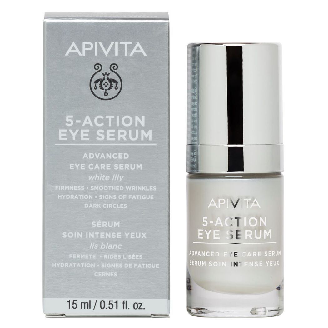 Serum Intensivo Contorno de Ojos 5-Action 15ml Apivita, , large image number 1