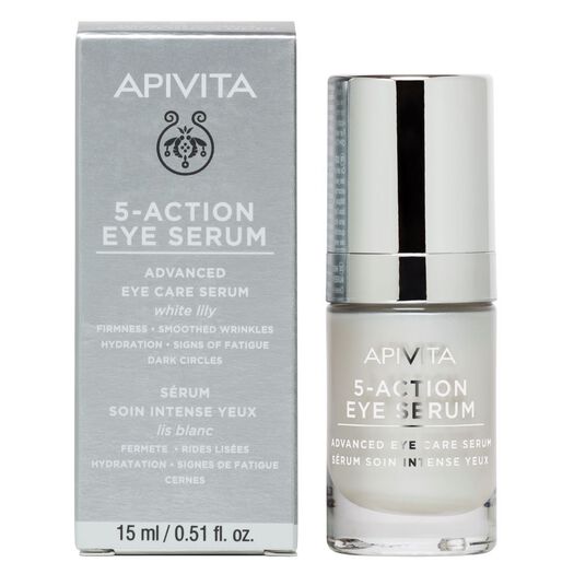 Serum Intensivo Contorno de Ojos 5-Action 15ml Apivita, , large image number 1
