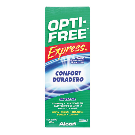 Opti Free Express x 355 mL Solución Desinfectante, , large image number 0