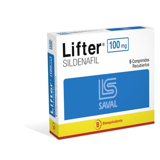 Lifter 100 mg x 5 Comprimidos Recubiertos, , large image number 0