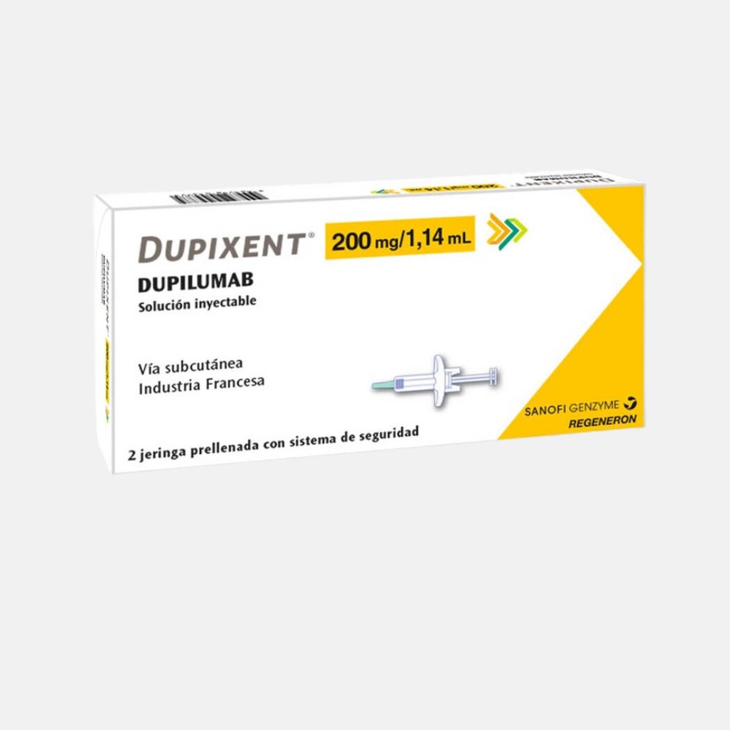 Dupixent 200 mg/1,14 mL Soluci&oacute;n Inyectable 2 Jeringas Prellenadas, , large image number 0