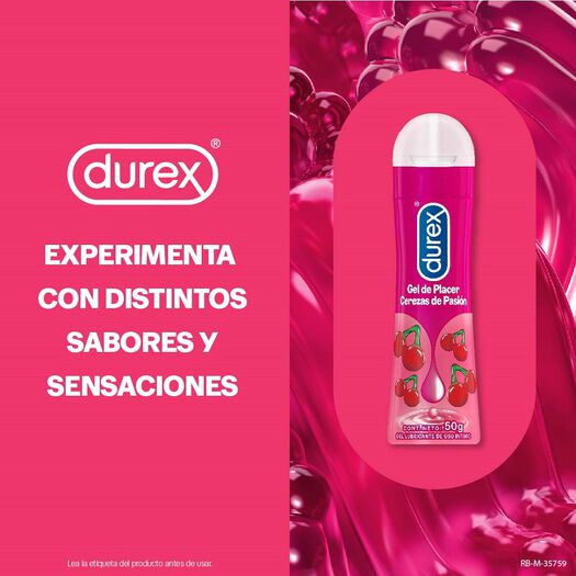 Durex Lubricante Play Cherry 50 ml, , large image number 1