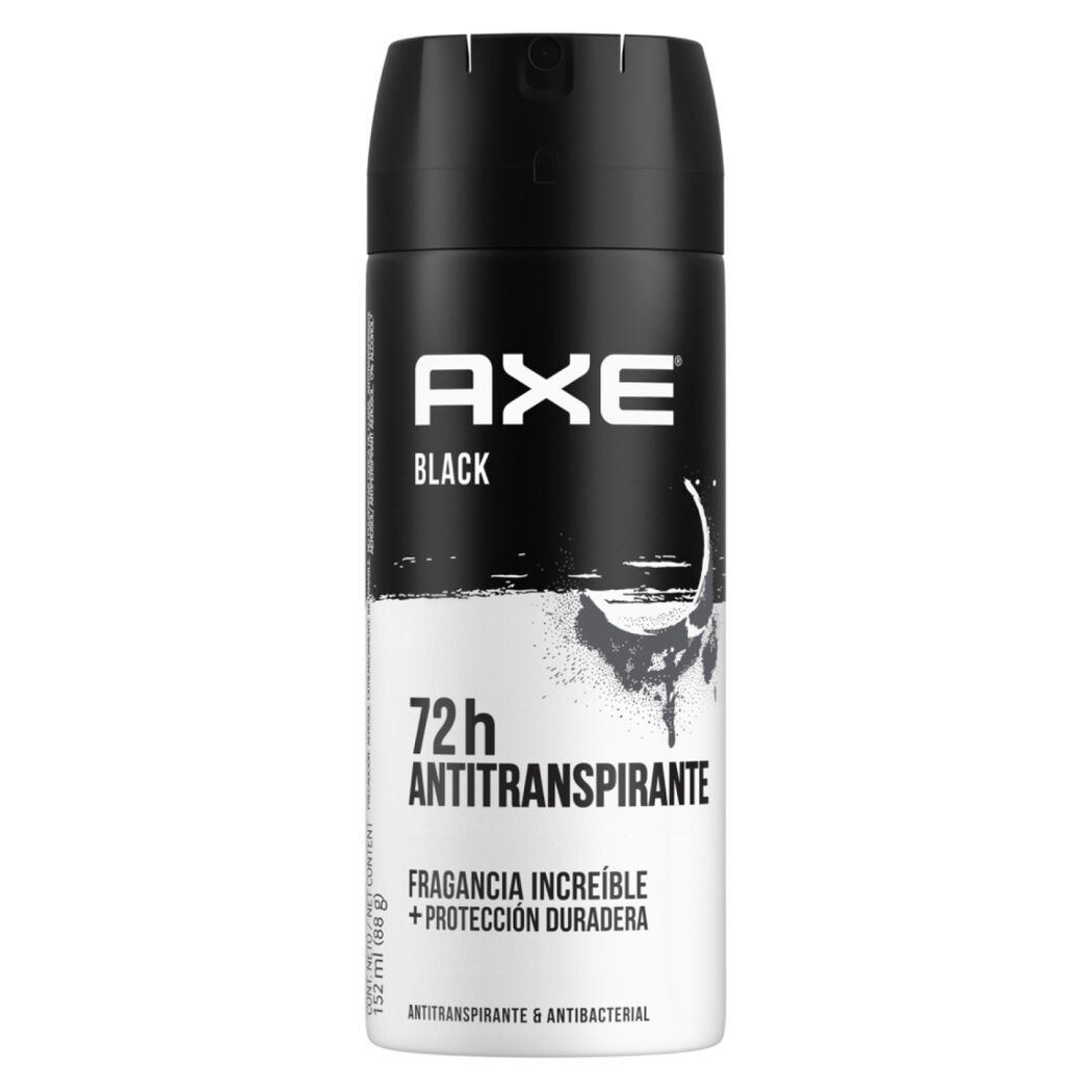 Desosdorante Axe Spray Black 150 mL, , large image number 1