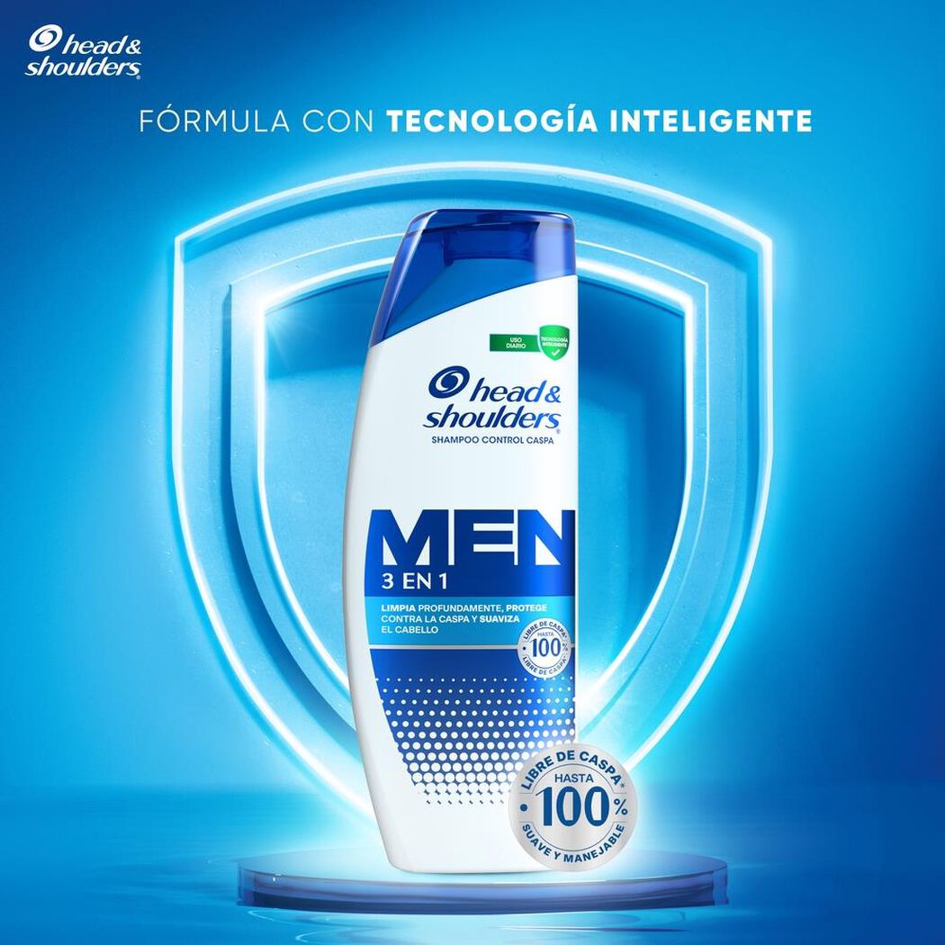 Shampoo Head & Shoulders Men 375 mL, , large image number 1