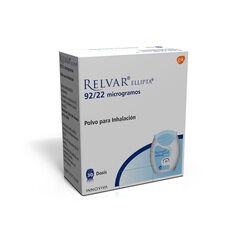 Relvar Ellipta 92 mcg/22 mcg/Dosis x 30 Dosis Polvo para Inhalacion