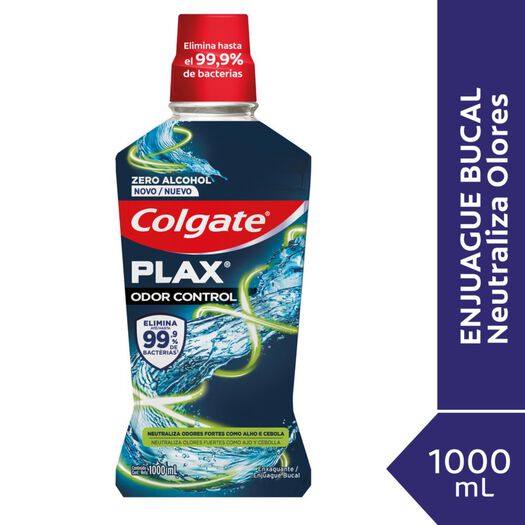 Enjuague Bucal Colgate Plax Odor Control 1L, , large image number 0
