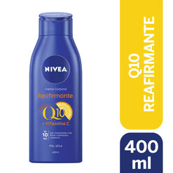 CREMA CORPORAL NIVEA REAFIRMANTE Q10+C PIEL EXTRA SECA 400ML
