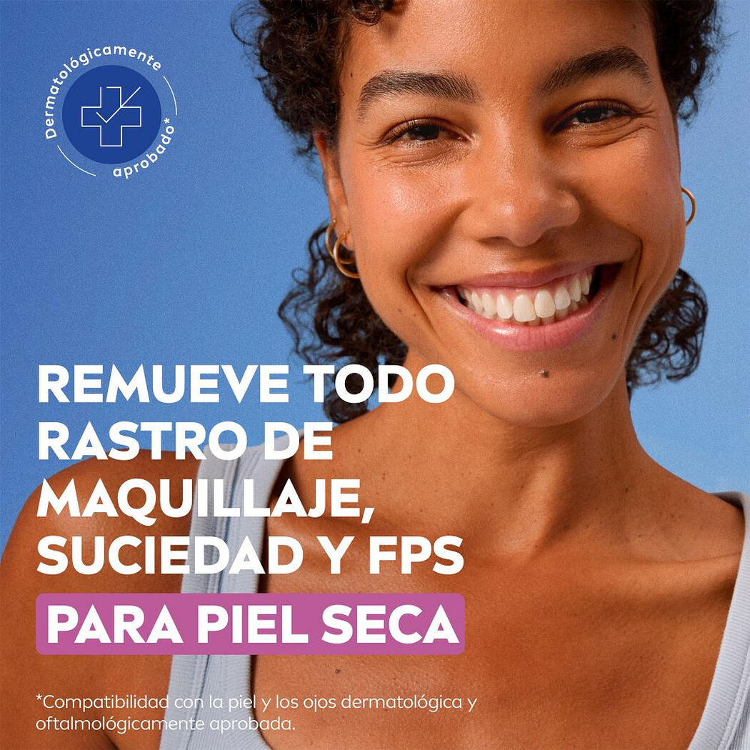 Toallitas Desmaquillantes Faciales Nivea Piel Seca 25uds, , large image number 3