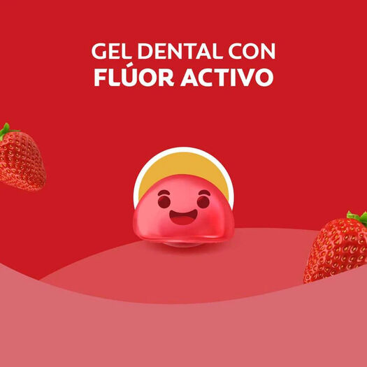 Gel Dental Kids Frutilla 50 G, , large image number 3