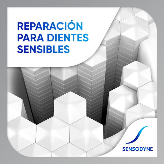 Sensodyne Repara & Protege Blanqueador Crema Dental para Dientes Sensibles, Tamaño Mega, 2x100g, , large image number 3