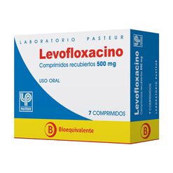 Levofloxacino 500mg x 7 Comprimidos PASTEUR