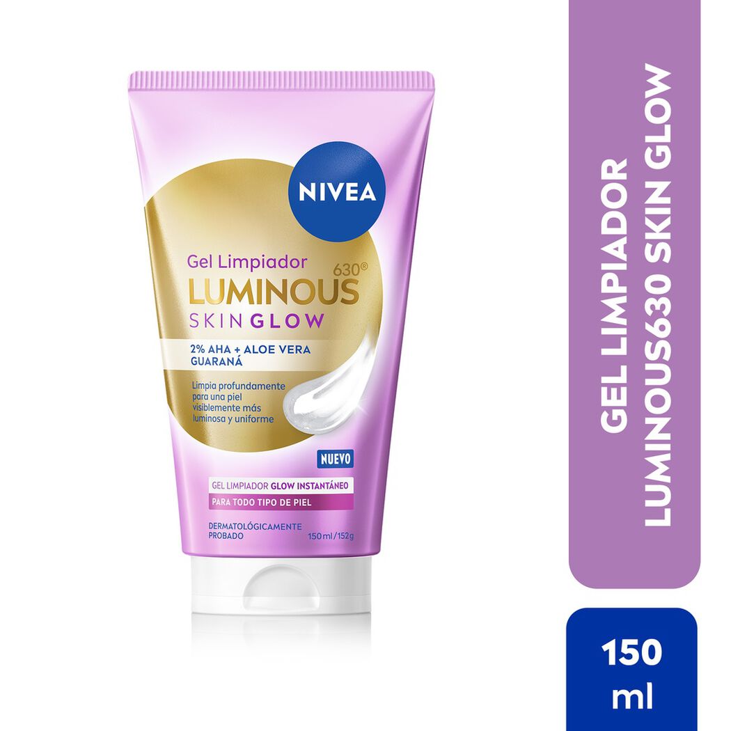 Gel Limpiador Nivea Luminous630 Skin Glow 150ml, , large image number 0