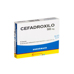 Cefadroxilo 500 mg x 8 Cápsulas ANDROMACO S.A.