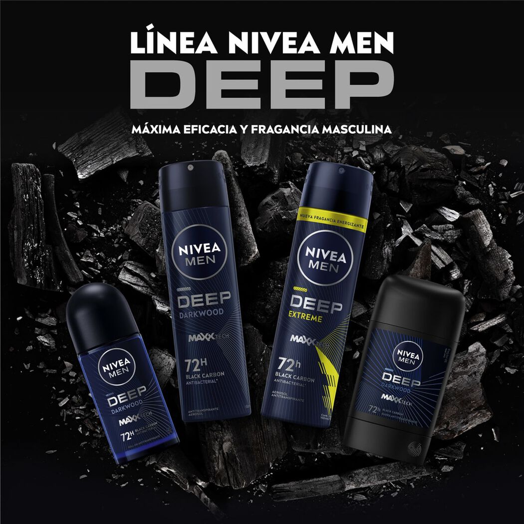 Desodorante Spray Nivea Deep 150Ml, , large image number 3