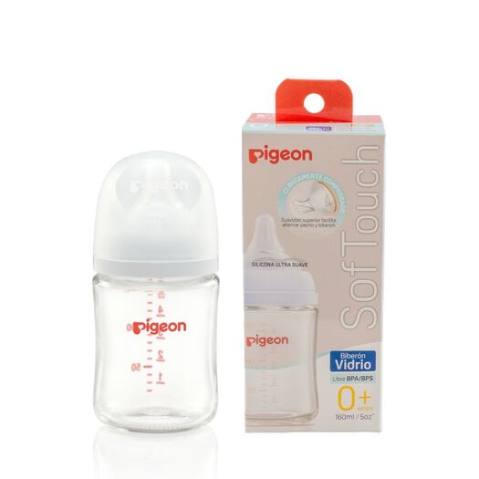 Mamadera Pigeon Softouch Vidrio 160 mL, , large image number 0