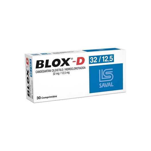 Blox-D 32 mg/12,5 mg x 30 Comprimidos, , large image number 0
