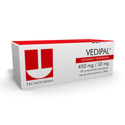 Vedipal 450 mg/50 mg x 60 Comprimidos Recubiertos